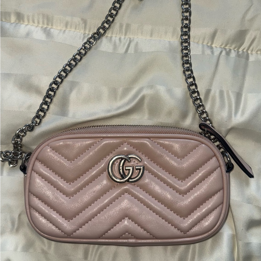 Gucci Pink Shoulder Bag